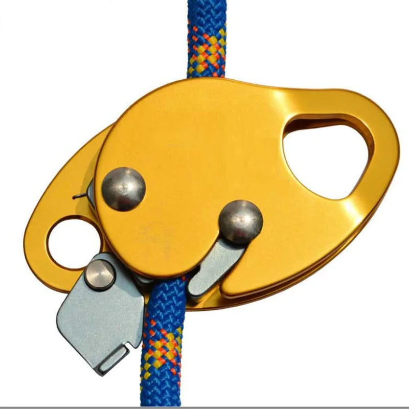Outdoor Rock Climbing Grab Safety Equipment Rigging Grasp Rope Belay Devices Automatic Anti Fall Protective Gear Survival