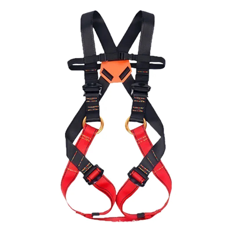 M Size Height 106-145CM 5-Point Safety Harness for Kids Indoor Adventure Course Outdoor Rock Climbing Rappelling Protective Gear