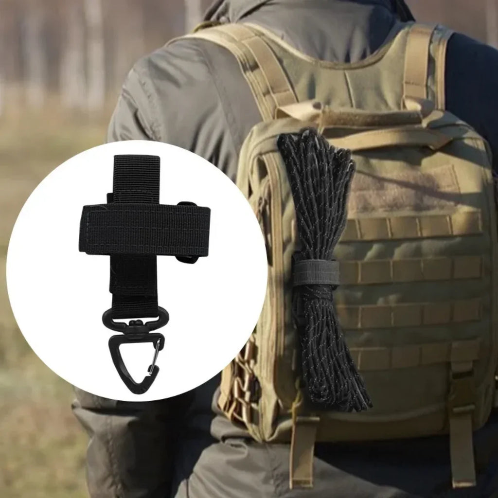 Tactical Hook Multi-Purpose Nylon Gloves Safety Hook for Work,Climbing Gloves & Camping Gear Climbing Rope & Camping Hanging