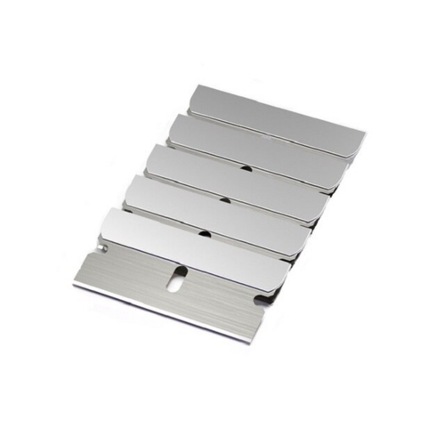 100 PCS Razor Blades Single Edge Extra Sharp Heat Treated Safety Knife