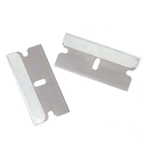 100 PCS Razor Blades Single Edge Extra Sharp Heat Treated Safety Knife
