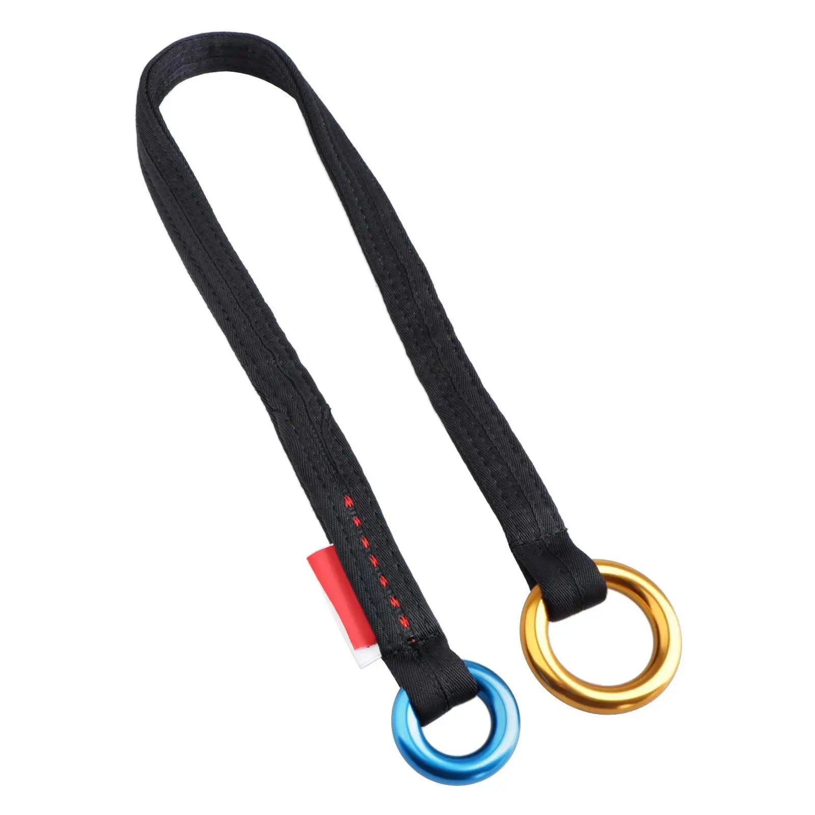 Arborist Climbing Rope Friction with Aluminum Rappel for Safety MountaineeRappelling Caving Ascending Rigging SaverLoop Gear