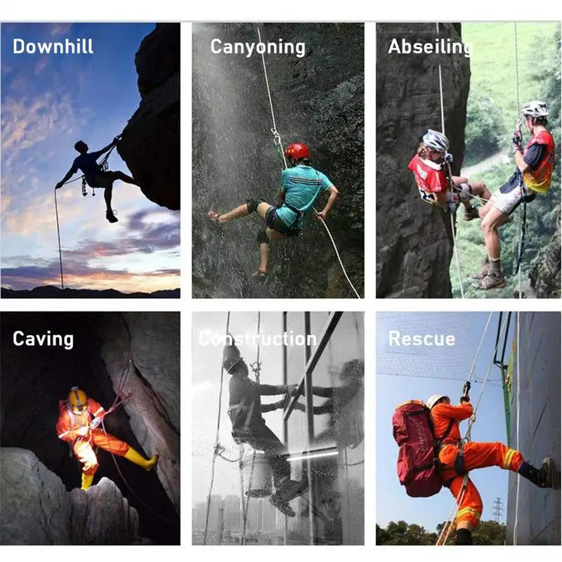 Safety Harness Fall Protection Kit Full Body Roofing Harnesses With Adjustable Buckles Detachable Rock Climbing Gear Safety Belt