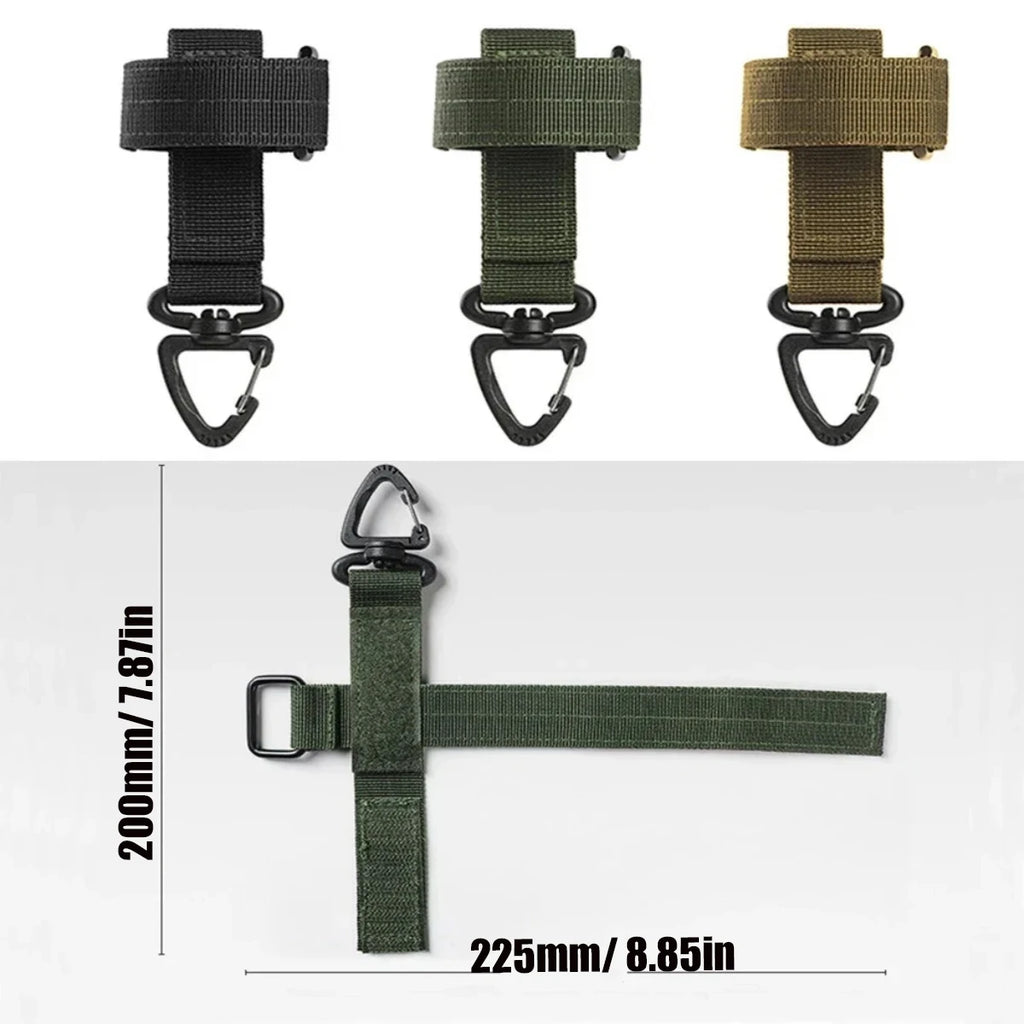 Tactical Hook Multi-Purpose Nylon Gloves Safety Hook for Work,Climbing Gloves & Camping Gear Climbing Rope & Camping Hanging
