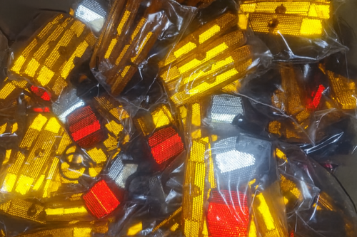 Bicycle Pedal Reflectors – Multi-Color Safety Set with Mounting